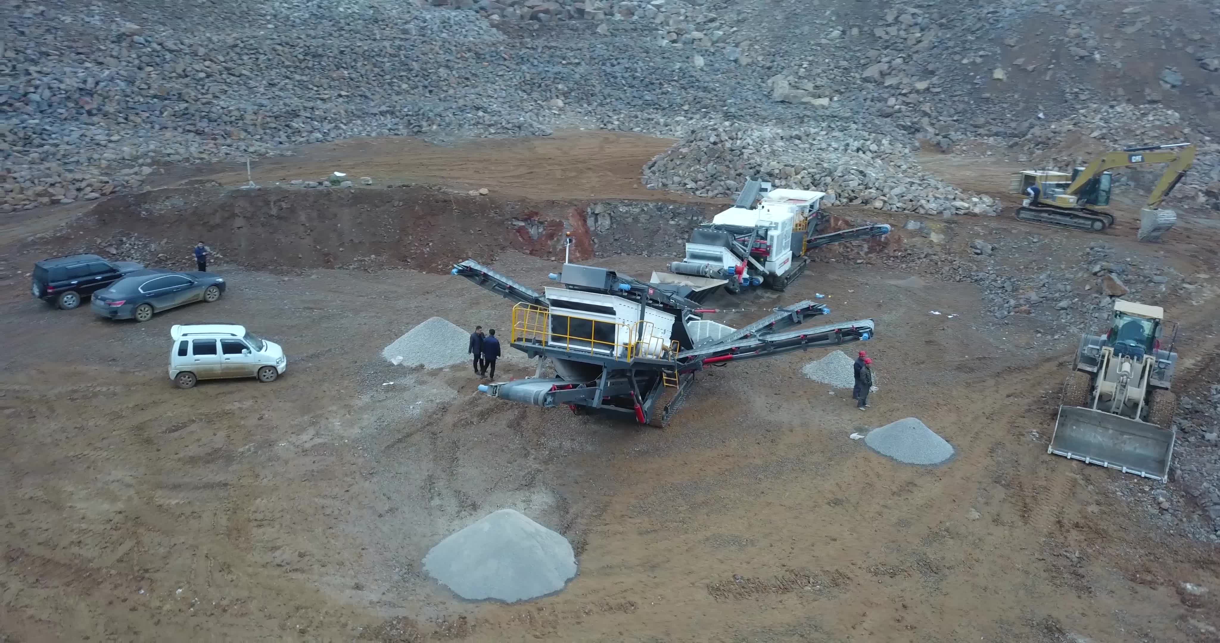 建筑垃圾破碎機(jī)械,移動(dòng)破碎站邁科路重工